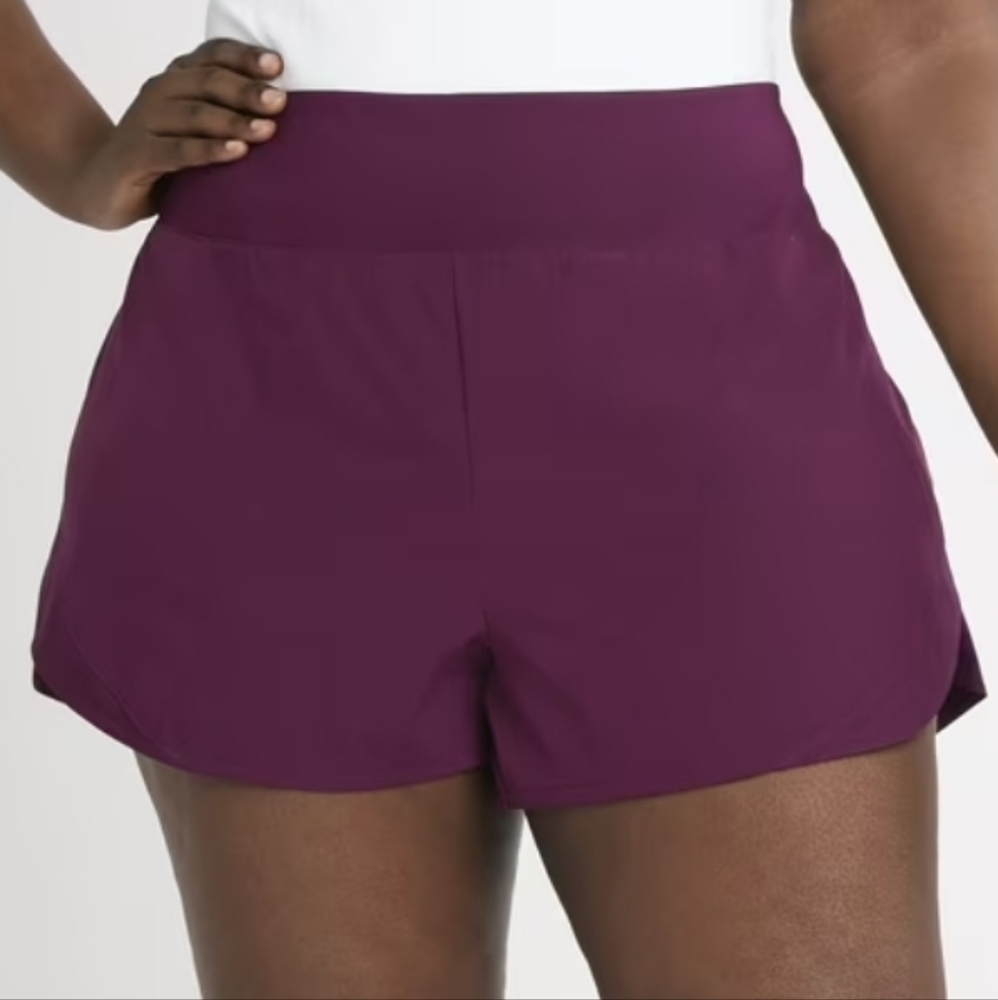 Avia Women's Compressiom Waist Running Short Size XLarge